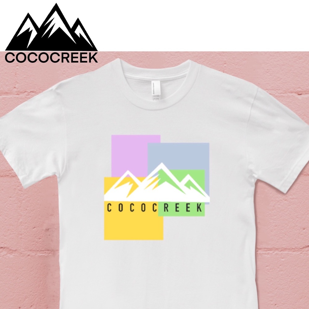 Cococreek Pastel Block Graphic Tee